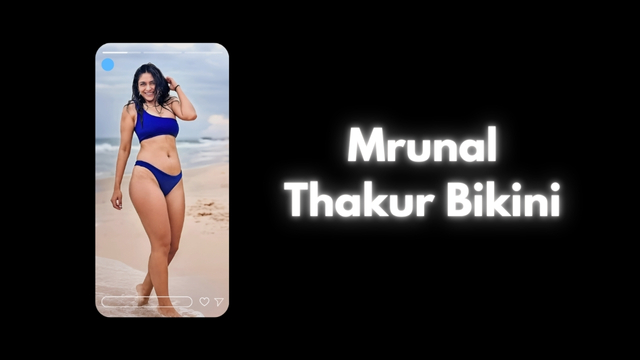 Mrunal Thakur Bikini