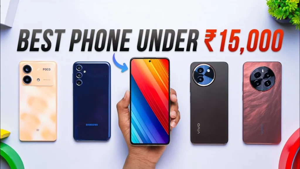 Best Budget 5G Smartphones Under 15000 in India 2025